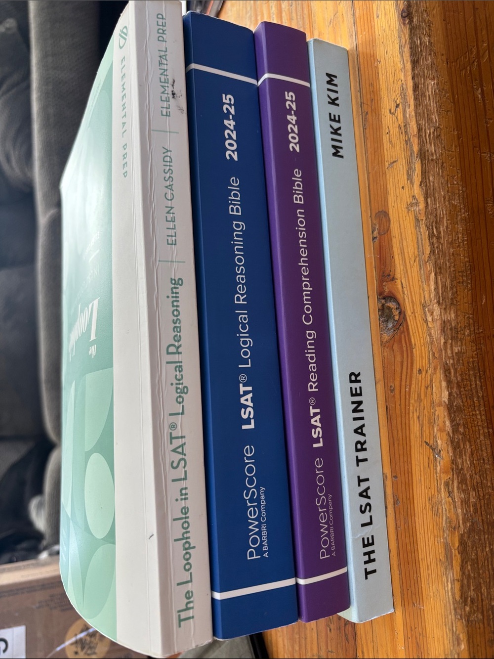 LSAT Bundle POWERSCORE, Loophole, LSAT Trainer
